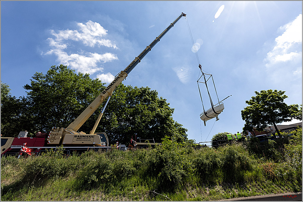 100 Jahre Rheinwoche 2022 - Einkranen Club fuer Wassersport Porz e.V. 1926, 02.06.2022,